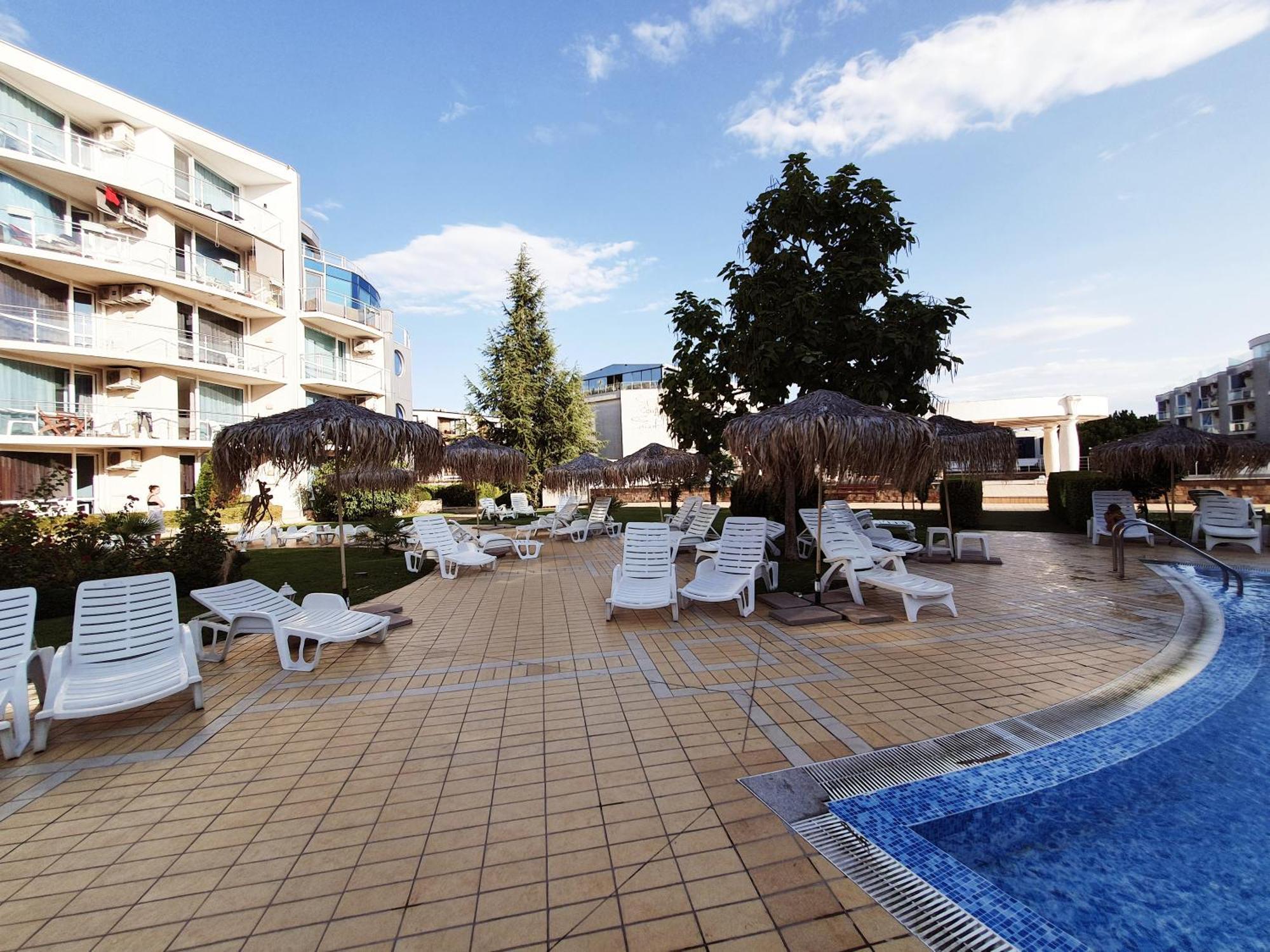Elena'S Lux Aparthotel - Town & Sea View - Atlantis Spa Sarafovo Dış mekan fotoğraf